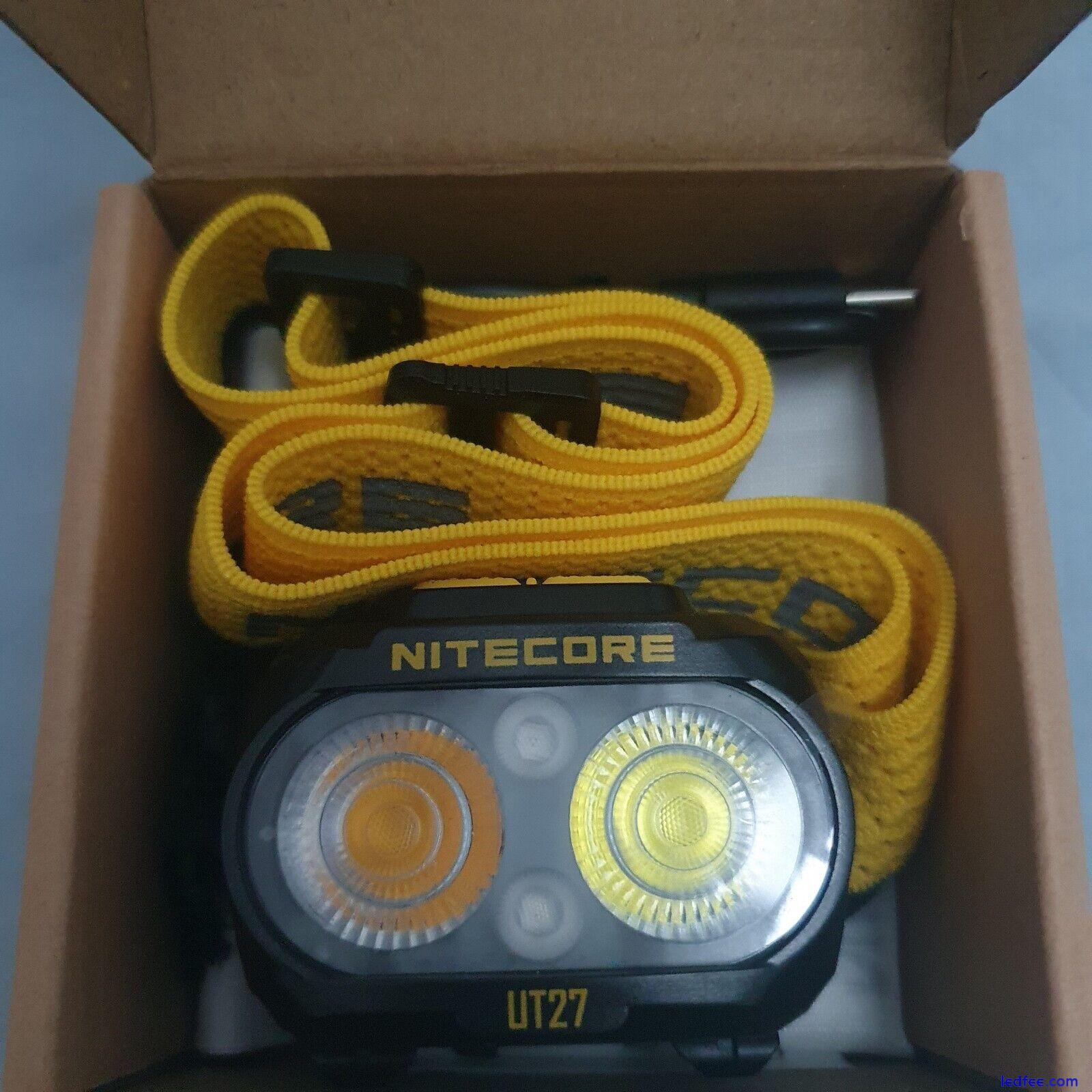 Nitecore UT27 800 lm Head torch Headlamp Original Rechargeable vs Petzl SILVA FX 0 