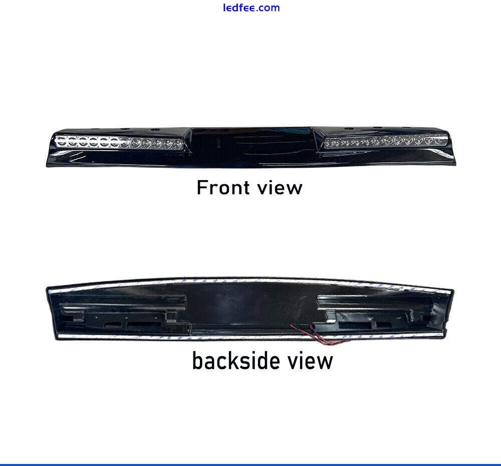 Roof light fits for Mercedes Benz GLB 2020-2024 top LED bars glossy black 1 