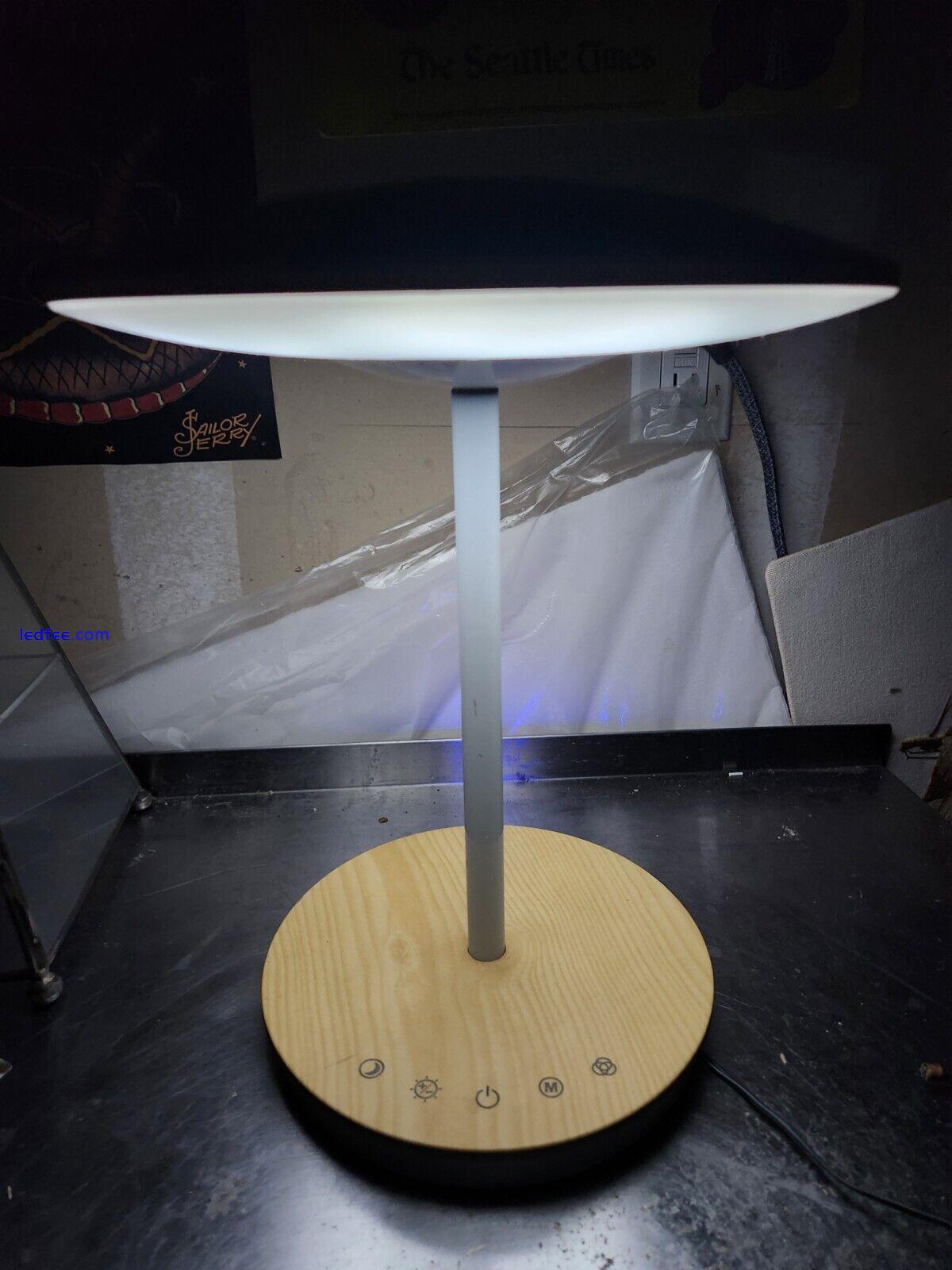 Ultrabrite Led Desk Lamp Mood and Night Light Qi Wireless Charging Needs Cord 0 