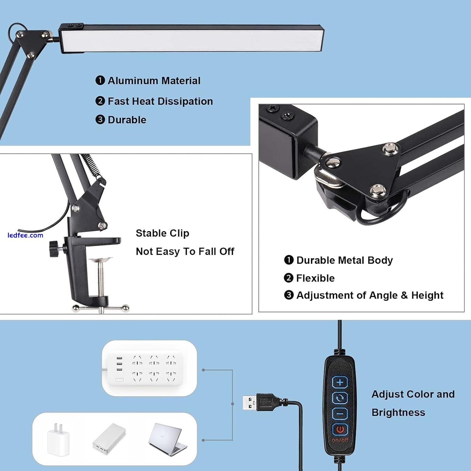 HaFundy LED Desk Lamp for Home/Office - NIB - SHIPS FREE!! 3 