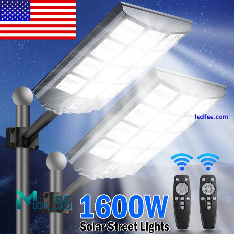 Outdoor Solar Wall Light LED Motion Sensor Street Lights Bright Flood Road Lamp 0 