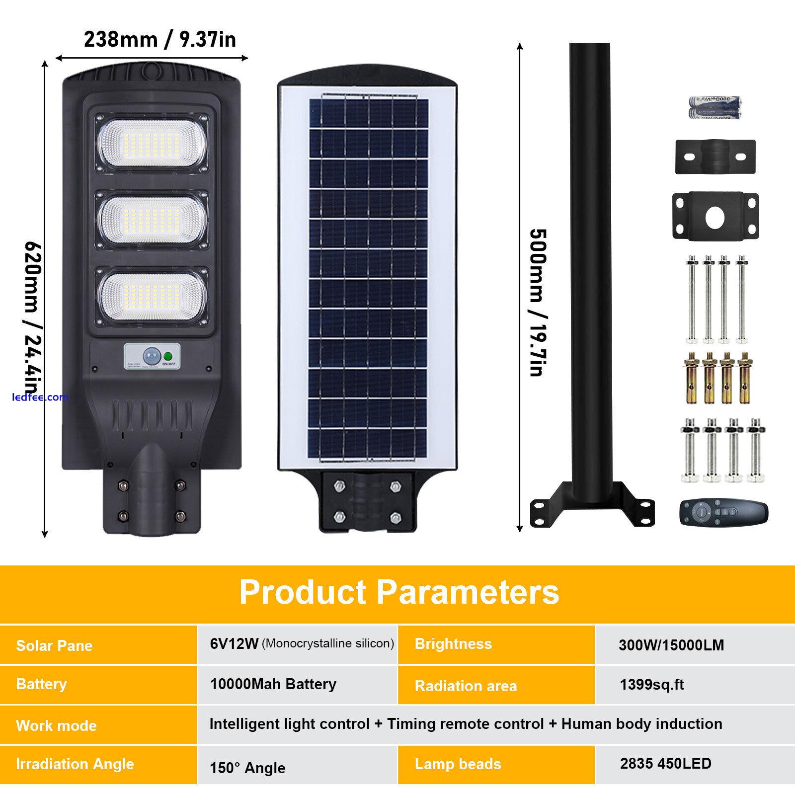 Commercial Solar Street Flood Light LED Lamp Outdoor Area Dusk To Dawn Wall Lamp 0 