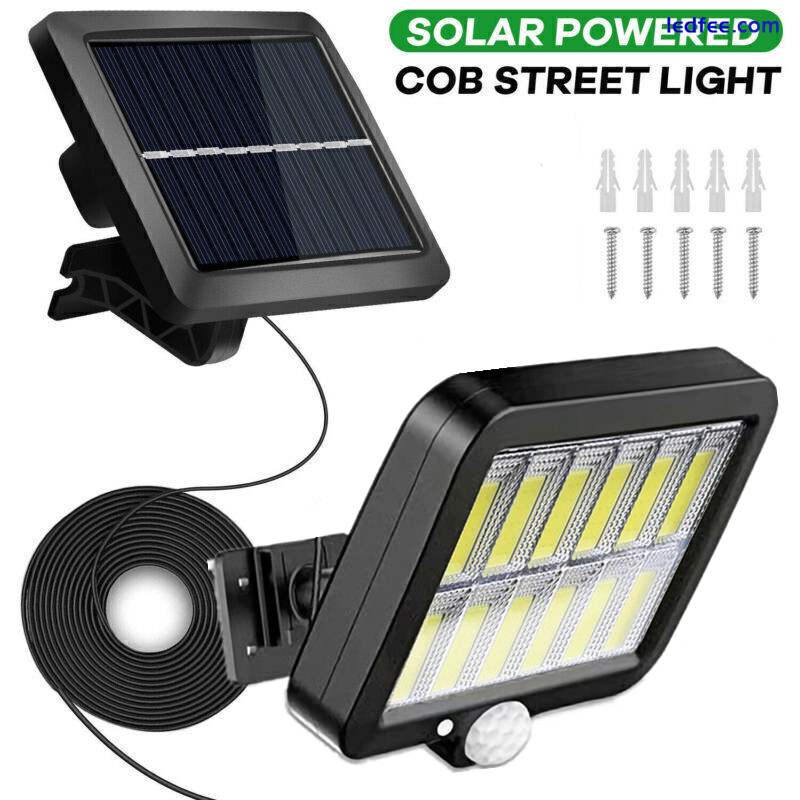 50000LM LED Solar Street Light Security Flood Lamp Motion Sensor Outdoor Lights 0 