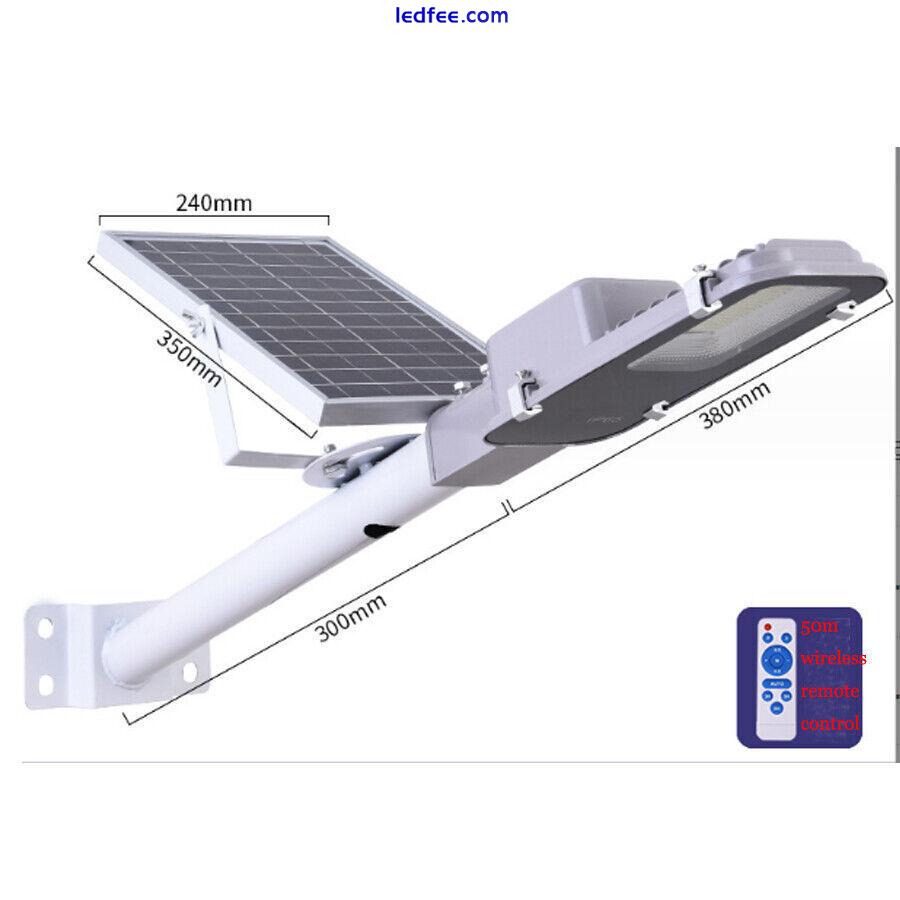 Aluminum 6V Solar Panel Street Light Roof Garden Walkway Sensor Floodlight Lamp 1 