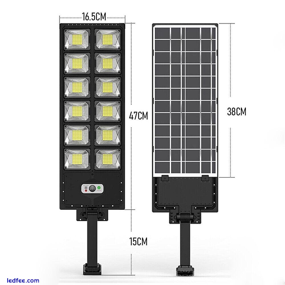 Commercial Solar Street Light Outdoor Motion Sensor Lamp Dusk To Dawn Road Lamp 2 