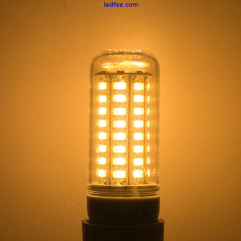 LED Corn Light Bulbs E14 E27 B22 G9  Base Socket White Lamp 6W 12W 15W 220V 240V 2 
