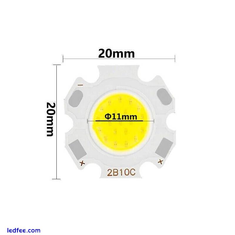 10x LED COB Chip 3W 5W 7W 10W Source chips High Power Light Bulb Lamp Spotlight 0 