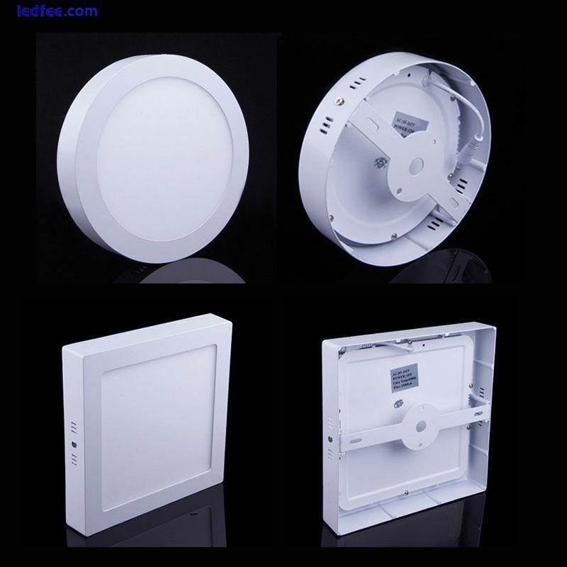 Dimmable 9W 15W 21W Surface Mounted LED Ceiling Downlight Panel Light Fixture HR 0 