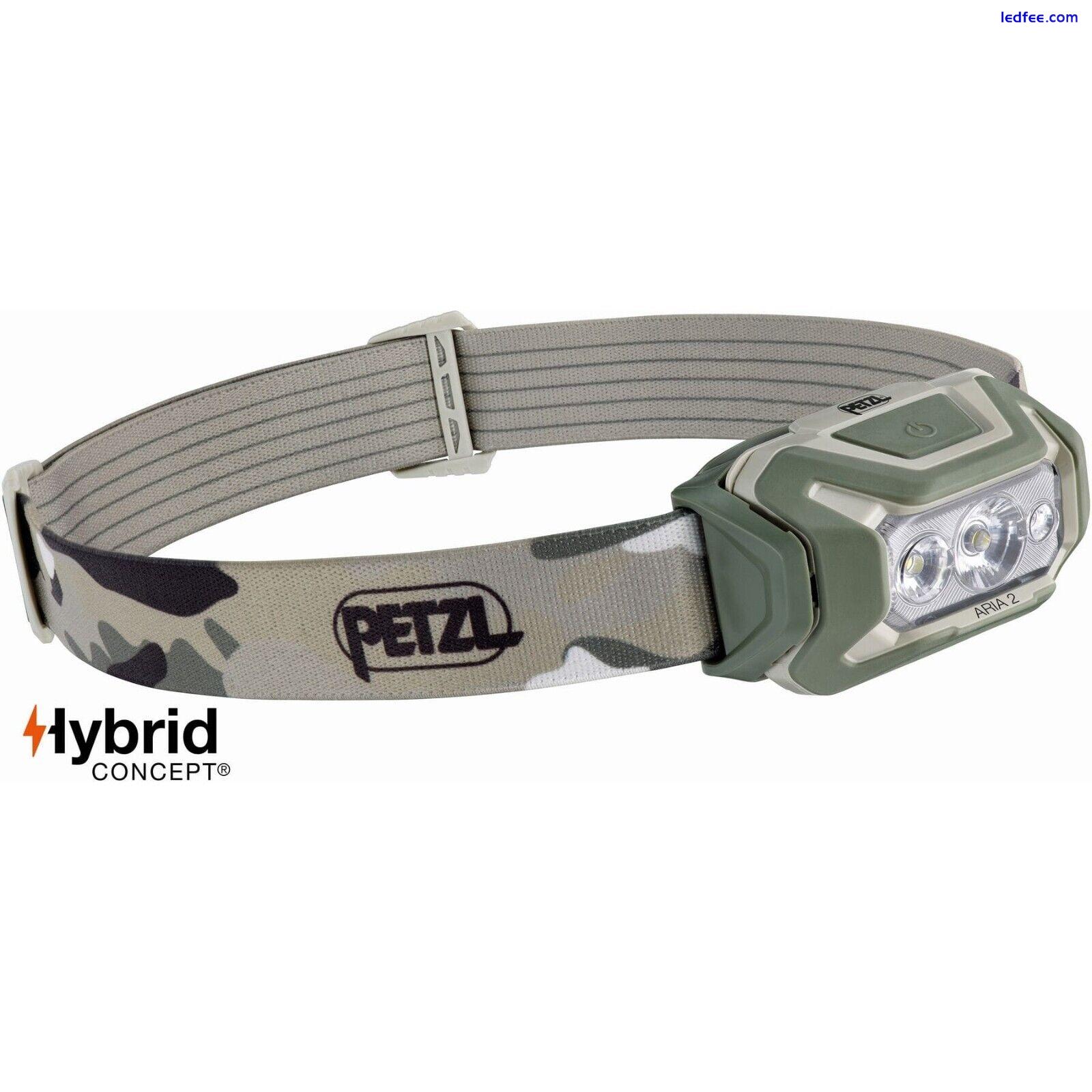 Petzl Aria camo head torch 0 