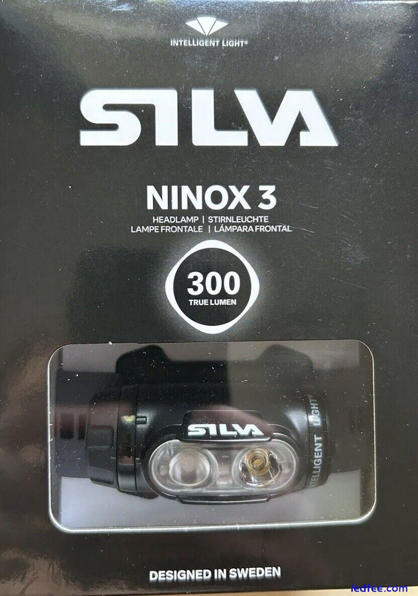 Silva Ninox 3 Head Torch Emergency Waterproof 300 LUMENS BNIB 0 