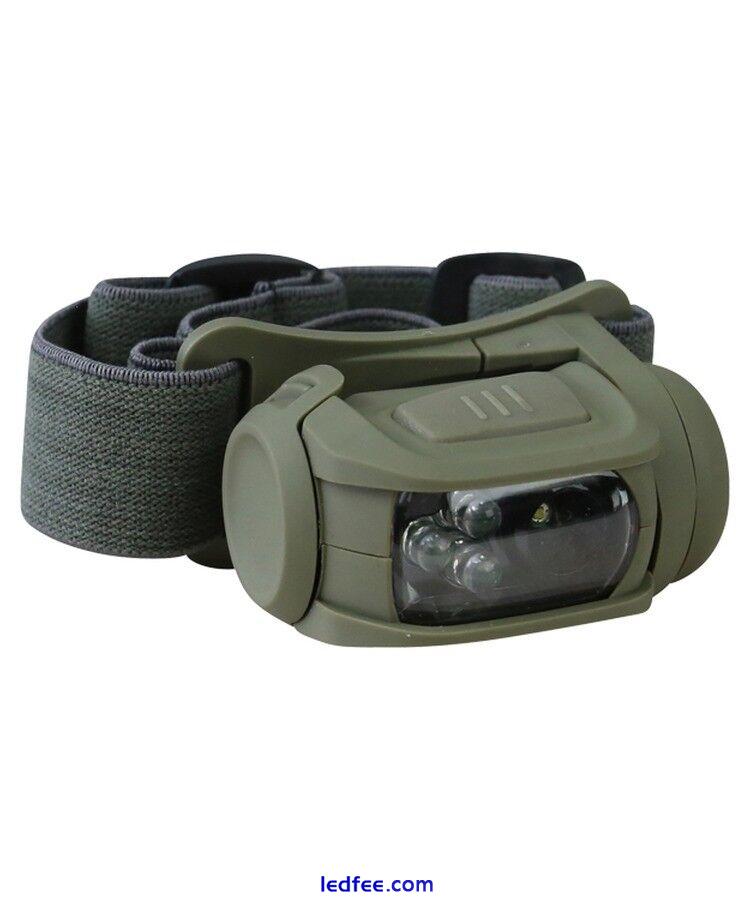 Tactical Predator Headlamp II Head Torch Lamp LED Red Filter Camping Molle Army 0 