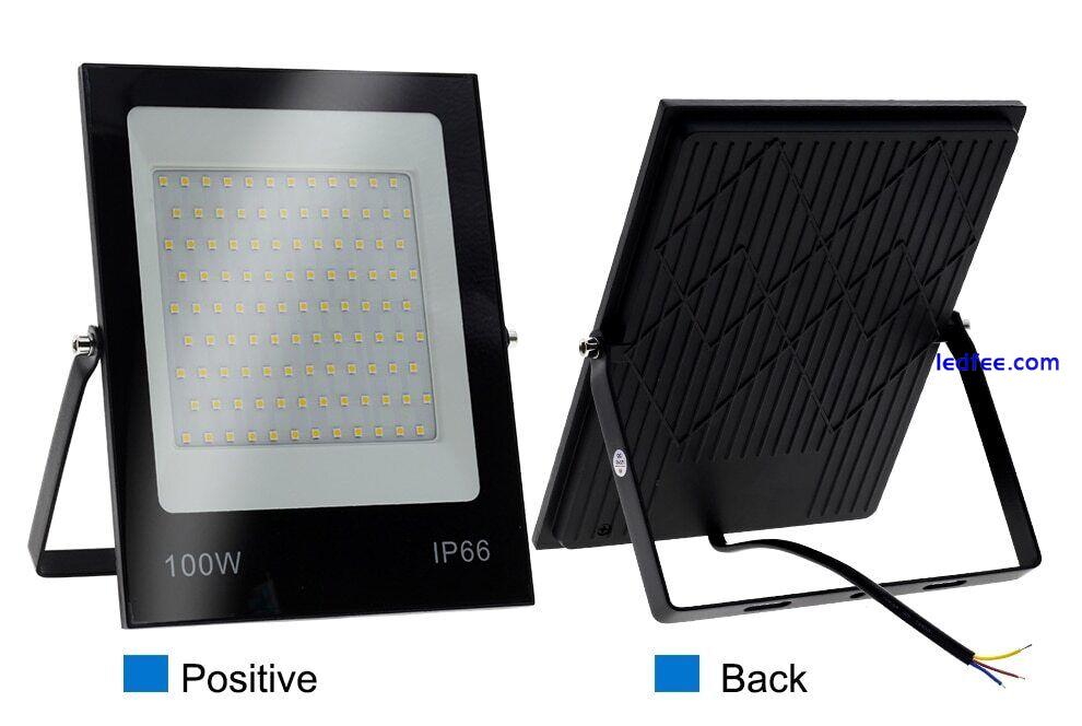 LED FloodLight 50-200W High Brightness Spotlight IP66 Waterproof Wall Lamp 220V 4 