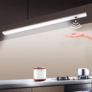 LED Hand Sweep Motion Sensor Under Cabinet Closet Light Home Strip Lighting