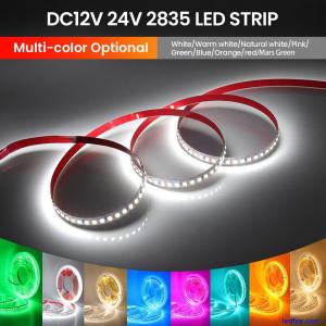 12V/24V 2835 led strip 180LEDs/m 5m 10m/Roll Flexible Tape Rope Strip Lights