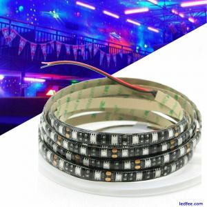 1-5m UV LED Strip Light 5050 SMD 12V Waterproof 395nm Fluorescence black light