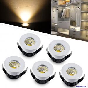 LED Ceiling Down Light 5pcs MINI 3W Recessed Spotlight Small Under Cabinet Light