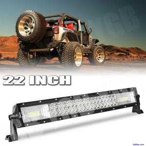 24inch 300W LED Work Light Bar Spot Flood Combo Fog Lamp SUV 4WD UTV ATV 22"