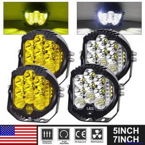 5"7"LED Work Light Bar Pod Spo...