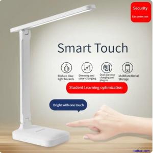 Rechargeable USB Desk Light LED Flexible Touch Bedside Dimmable /10 Day Delivery
