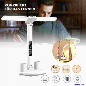 Dimmable LED Desk Light Reading Lamp USB Eye-Caring Touch Sensor Table Bedside