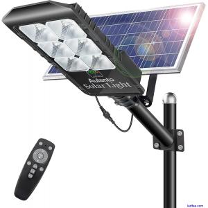 500W Solar Power Commercial Street Light Motion Sensor IP67 Remote Waterproof