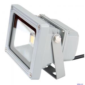 Classic 10W LED Security Floodlight in Daylight White Light Outdoor Garden Flood
