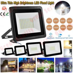 LED Floodlight Outside Light Security Flood Lights Outdoor Garden Lamp Spotlight