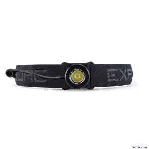 Exposure Lights HT1000: 1000 Lumen Rechargable Pro Head Torch in Gun Metal Black