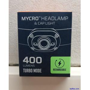 Nebo Mycro Headlamp Rechargeable Head Torch Water Resistant Head Lamp 