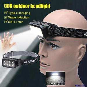 LED Headlamp USB Rechargeable ...