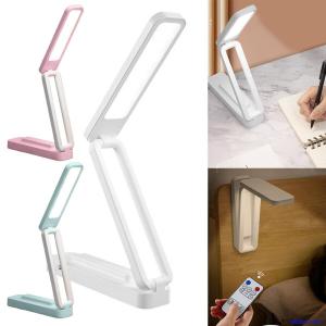 Flexible Foldable LED Desk Lamp Adjustable Folding Bed Reading Table Study Light
