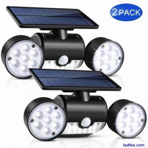 Commercial Solar Walkway Light LED Lamp Outdoor Area Dusk To Dawn Wall Lamp 