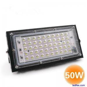 50W 220V 6500K LED Flood Light Outdoor Waterproof Security Spotlight Garden-Lamp