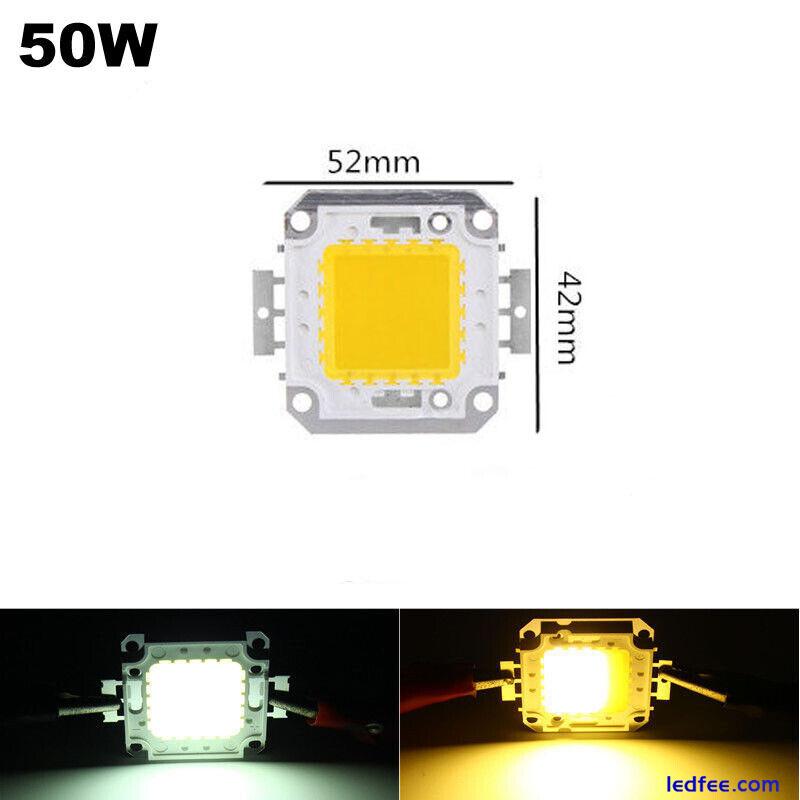 LED SMD Chip 10W20W50W100W Light Lamp Bulb Cool/Warm White High Power Bright 3 