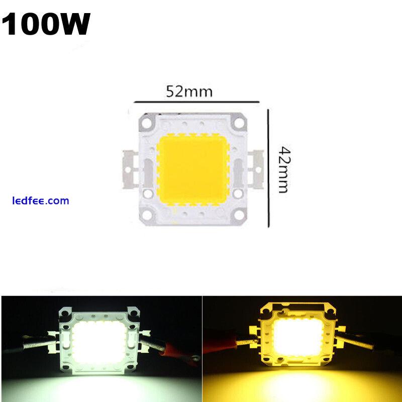 LED SMD Chip 10W20W50W100W Light Lamp Bulb Cool/Warm White High Power Bright 1 
