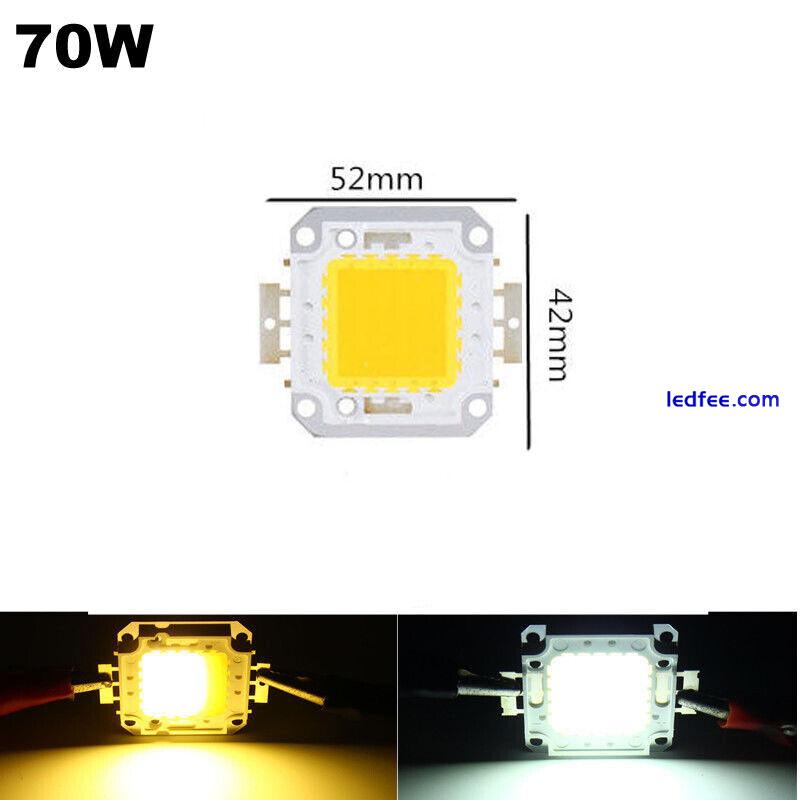LED SMD Chip 10W20W50W100W Light Lamp Bulb Cool/Warm White High Power Bright 2 