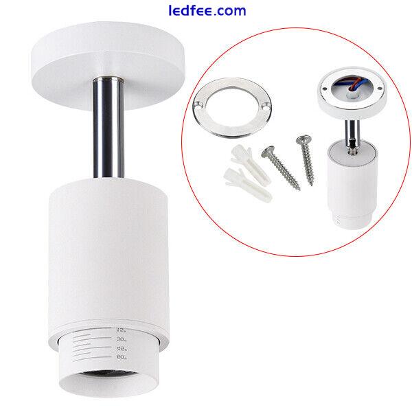 3W/7W LED COB Ceiling Light Fixture Beam-Angle Adjustable Picture Lamp Zoom Shop 4 