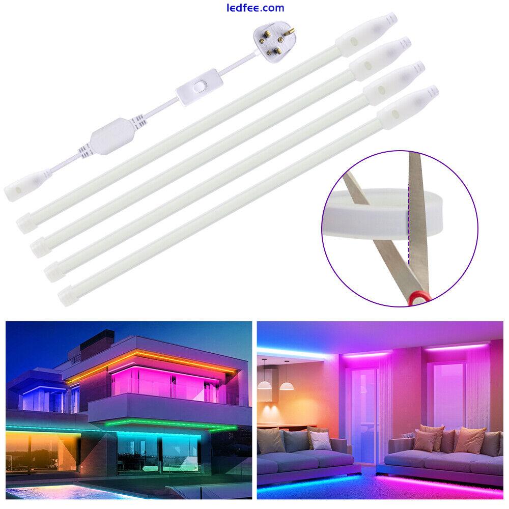 Neon COB LED Strip 220V 230V High Density Flexible Kitchen Room Tape Rope Lights 0 