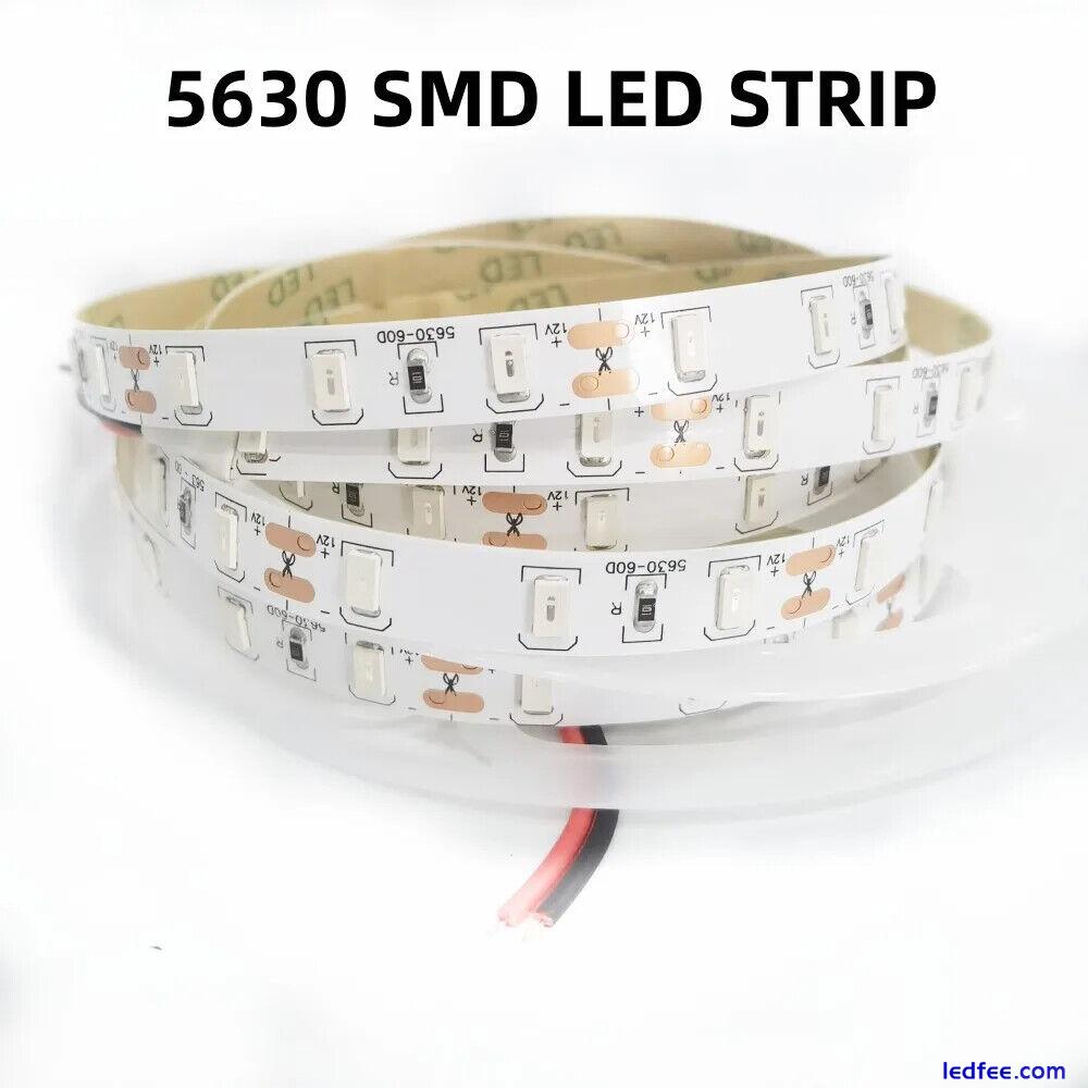 1/2/3/4/5M IP65 Waterproof LED Strip Light 5630 SMD DC12V 60Leds/M 5730 Bar  2 