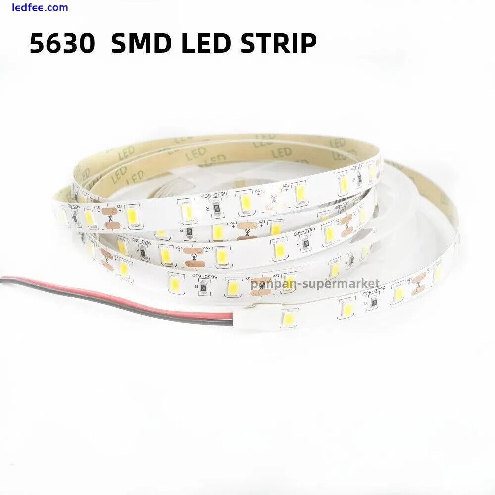 1/2/3/4/5M IP65 Waterproof LED Strip Light 5630 SMD DC12V 60Leds/M 5730 Bar  1 