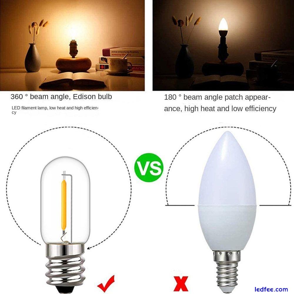 E12 E14 LED Light Bulb Warm White Candle Bulb Light Light Bulb  Home 1 