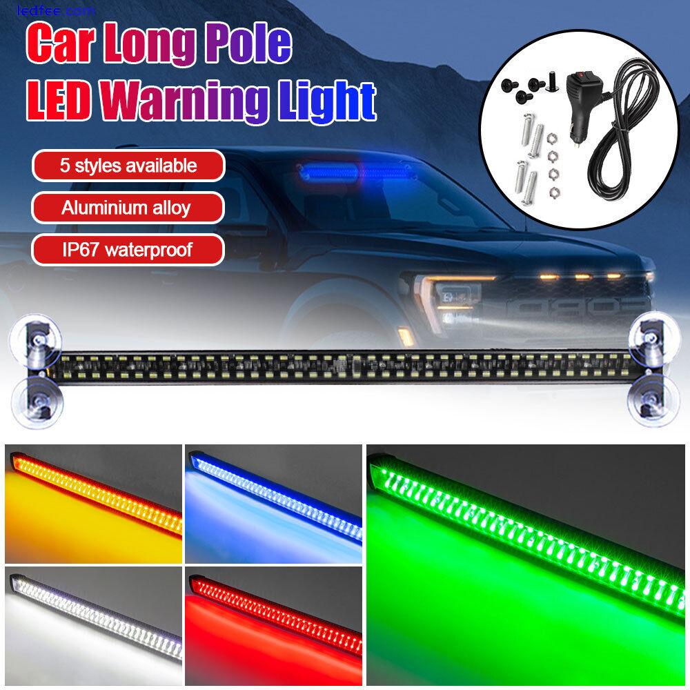 80LED Car Emergency Strobe Light Bar Flash Patterns Traffic Warning Hazard Light 1 