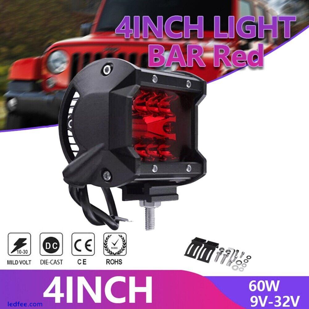 Red Light LED Work Light Bar Suitable for a Wide Range of Applications 4 