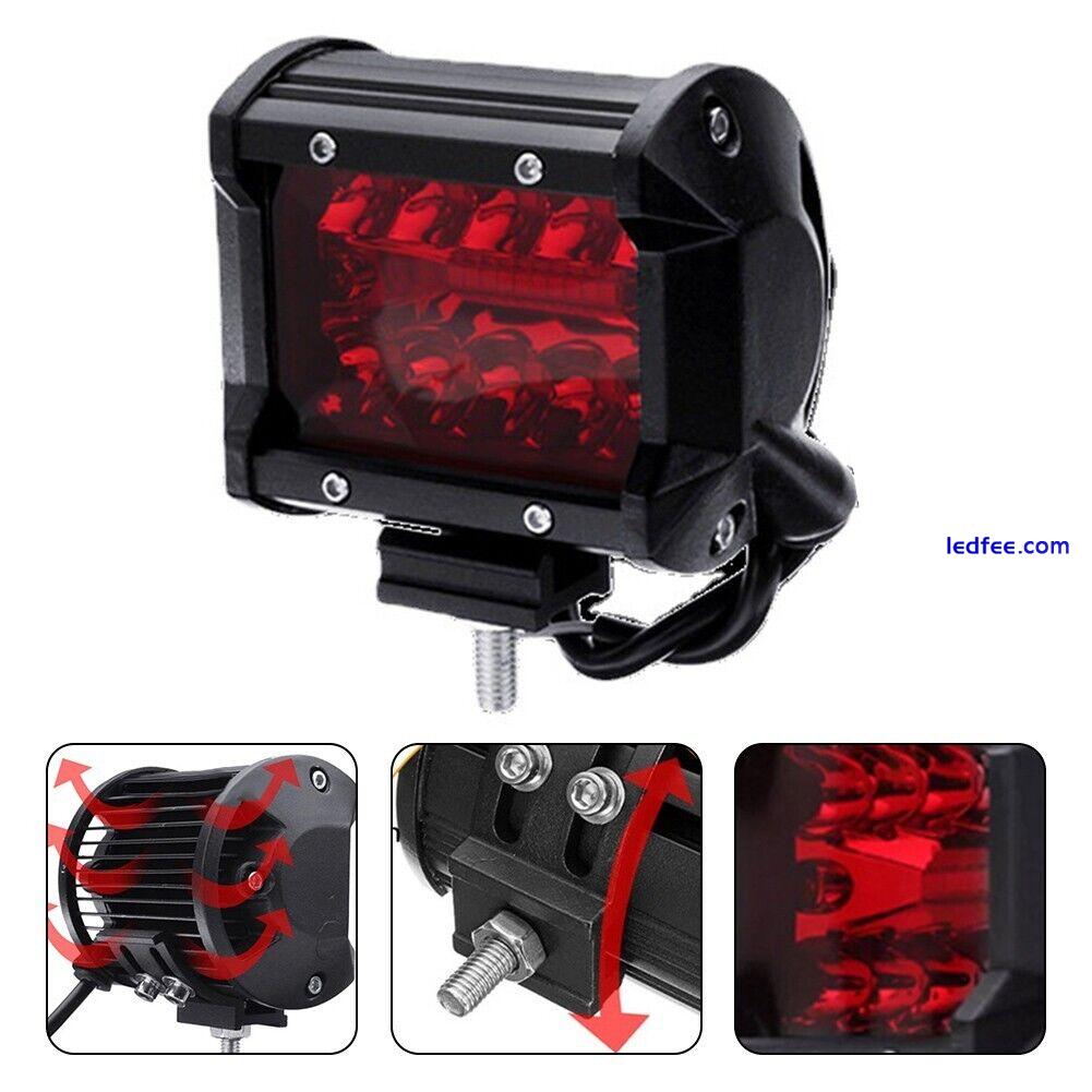 Red Light LED Work Light Bar Suitable for a Wide Range of Applications 2 