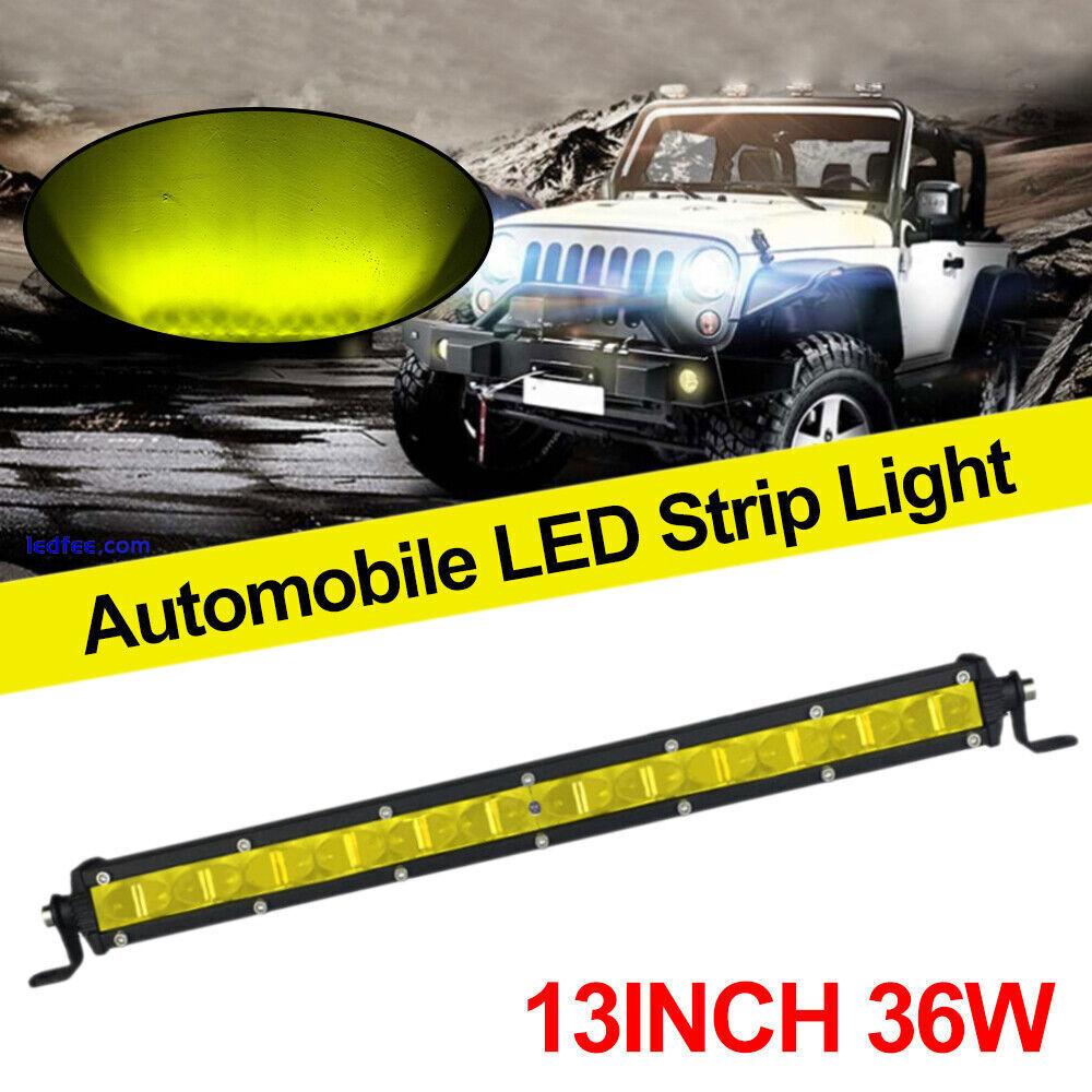 Super Hell LED Lightbar 7-20 Zoll Lichtbalken Arbeitsscheinwerfer 12V Offroad 4 