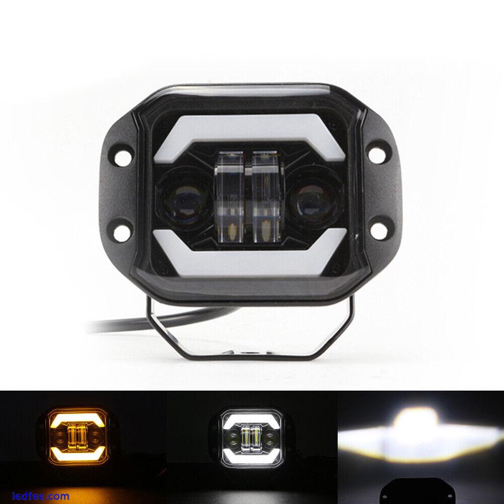 LED Work Light Bar Spot Flood Fog Lamp Offroad Driving Lights For Car Truck SUV 0 