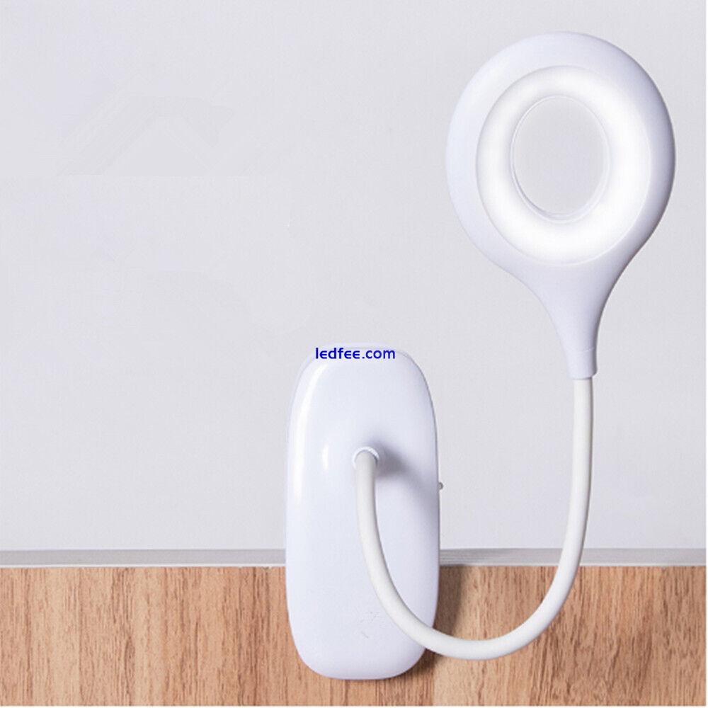LED USB Clamp Clip On Flexible Desk Light Bed Reading Table Study Night Lamp 0 