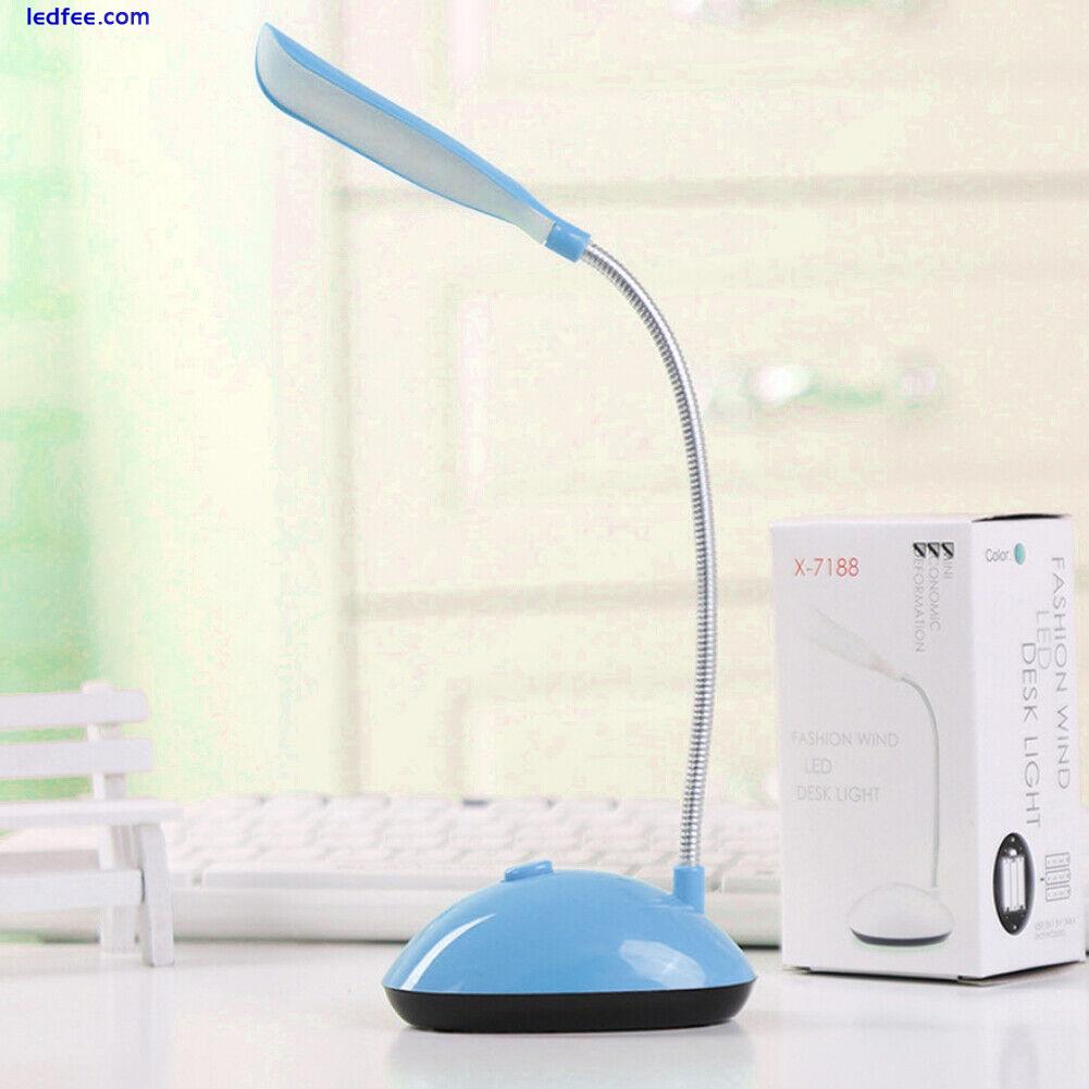 LED Desk Lamp Foldable Bedside Reading Study Table Night Light for Childrens 4 