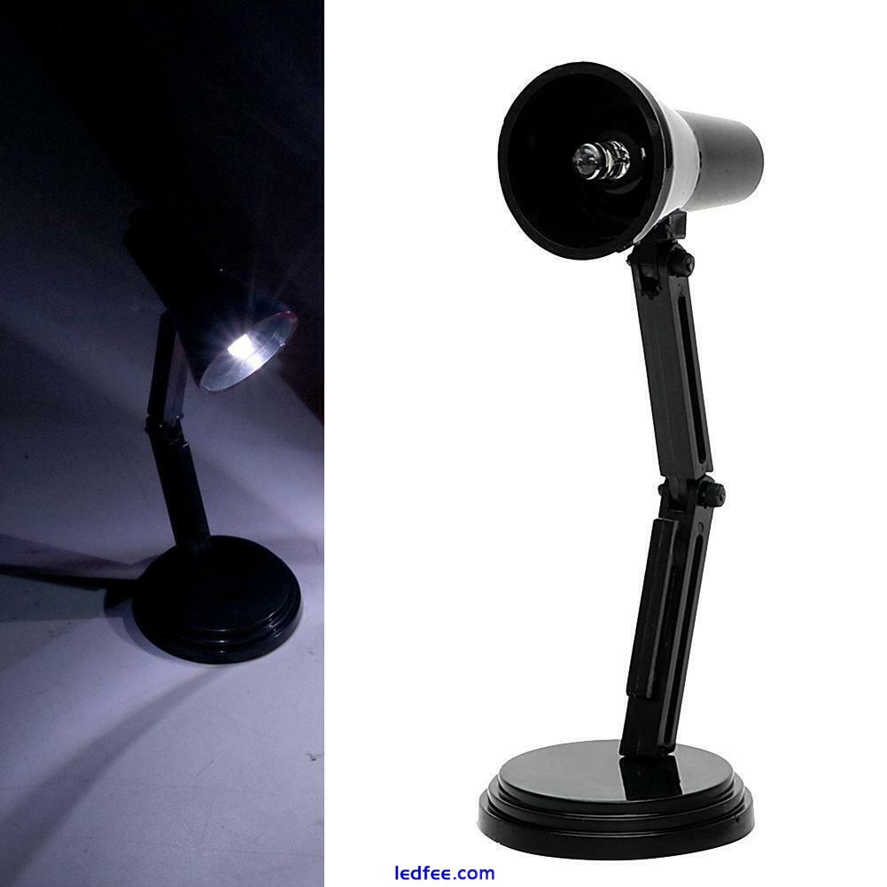 1PCS Adjustable Mini Led Reading Lamp Table Light Desk Lamp US 9CF9 5 