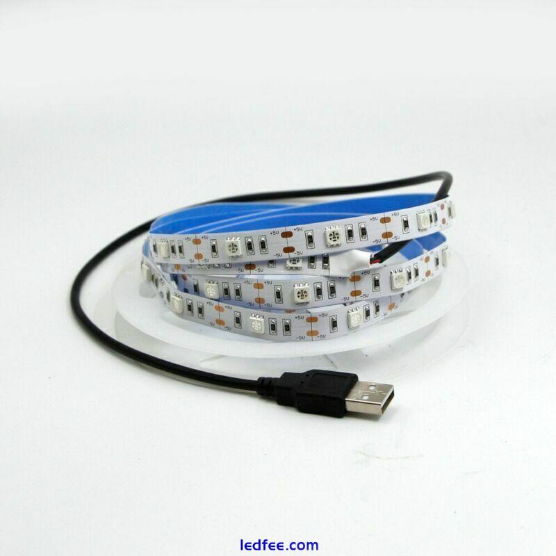 USB 5V 12V UV led strip light 395-405nm 5050 30led/m Flexible blacklight string 3 
